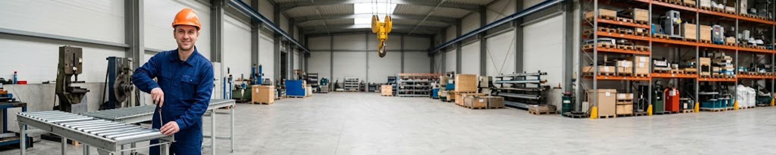 Technicien raccordant les câbles d'une armoire électrique de commande à côté d'une ligne de convoyage en usine