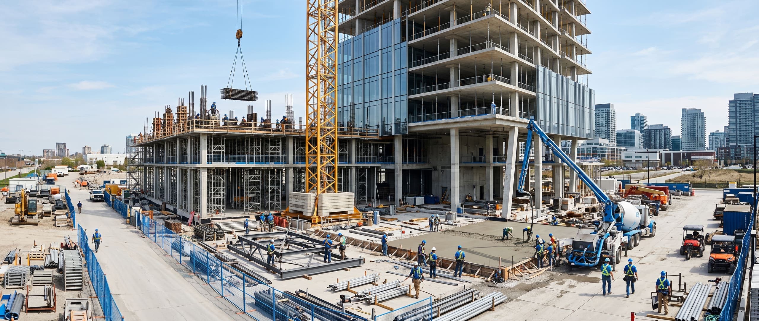 Chantier de construction